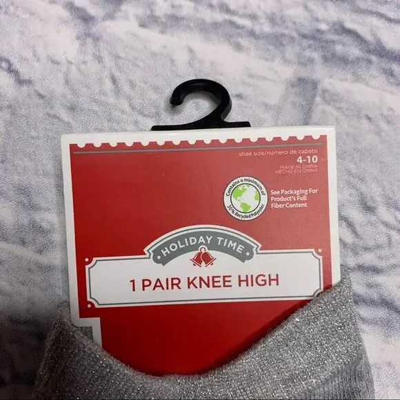 NEW Holiday Time Christmas Sock Bundle (5 Pair) - Picture 4 of 5